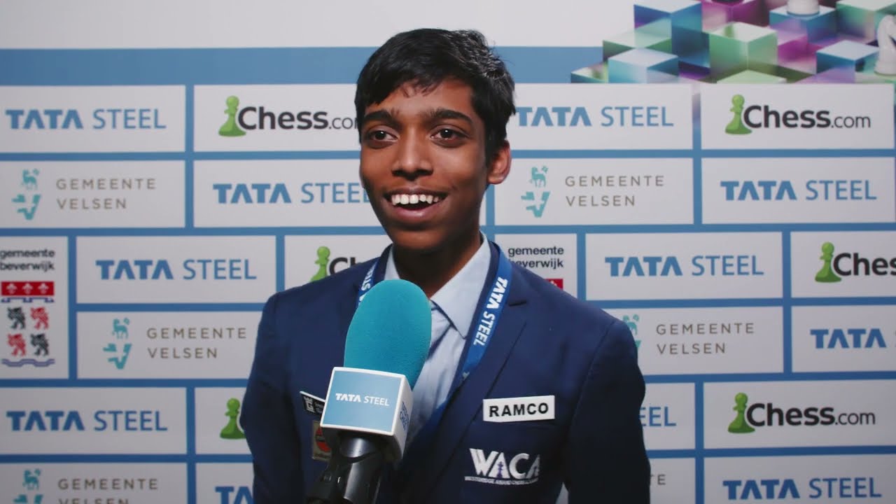 Anish Giri beats World No.2 Ding Liren in Round 9 of the Tata