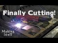 DIY CNC Plasma Table Build- Part 8 First Cuts, Dialing It In and More Updates