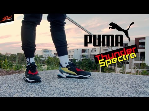 puma spectra on feet