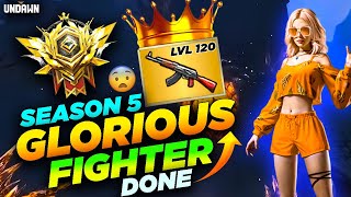 UNDAWN LVL 120 GLORIOUS FIGHTER DONE | Gold Weapon Showcase⚔️ (AK-47) + PC Gameplay - Garena undawn