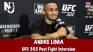 Andre Lima on controversial decision “no way they gonna give it to this son of a b*tch” | UFC 302
