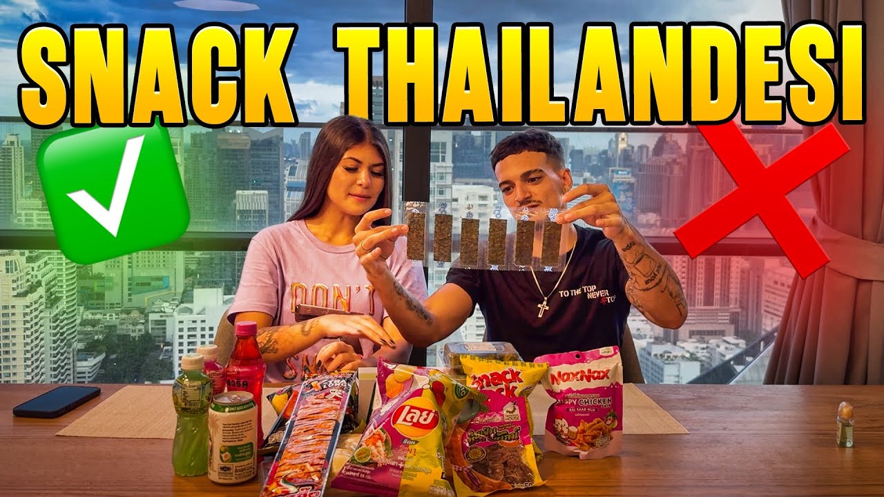 RAGAZZA ASIATICA MI FA PROVARE GLI SNACK PIU' ASSURDI DELLA THAILANDIA *vomito*