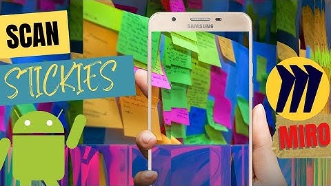 Easily Scan sticky notes with Miro (free)