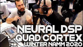 Neural DSP Quad Cortex - NAMM 2020 - 5150 hi-gain lead tone test