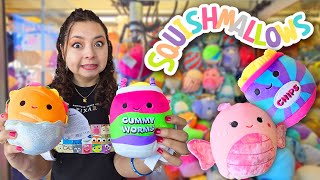I was NOT Supposed to WIN this many Squishmallows from the Claw Machine!