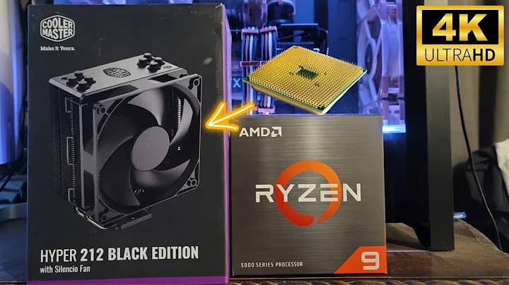 Cách lắp đặt Hyper 212 Black Edition - Socket AM4 - CPU Ryzen