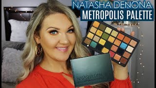 NATASHA DENONA METROPOLIS PALETTE | REVIEW + LOOK