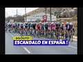 Ciclismo  escandalo en espaa 