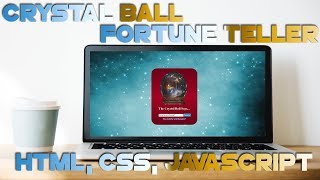 Create Crystal Ball Fortune Teller Using HTML, CSS and Javascript (Easy) screenshot 3