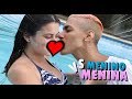 MENINO VS MENINA: JÁ FIZ NUNCA FIZ NA PISCINA !!! ‹ Ine ›