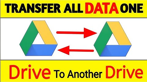How to transfer files from google drive to another account | By Android Urdu