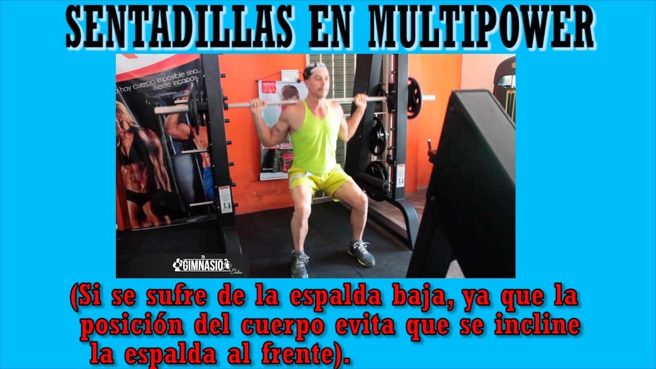 Como Hacer Sentadillas En Maquina Smith How To Do Squats On Smith