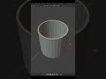Subdivision Ruined Your Cylinder? Do This! #blender #gamedev #blender3d