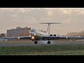 Ilyushin IL-62MGr EW-505TR arrival Rada Airlines (OST/EBOS) Ostend Airport