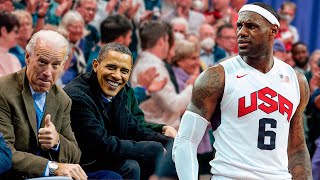 Joe Biden & Obama will never forget Lebron's performance in this game