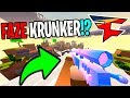 FaZe Krunker TRICKSHOTTING!? (new sniper)