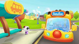 เกมเบบี้บัสไปโรงเรียน  Little Panda School Bus | Go Shopping screenshot 3