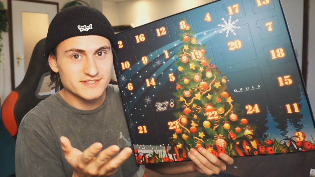 DartsPool Adventskalender öffnen 1 YouTube