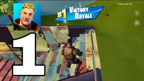 Fortnite - Gameplay Walkthrough Part 1: First Win (iOS, Android)