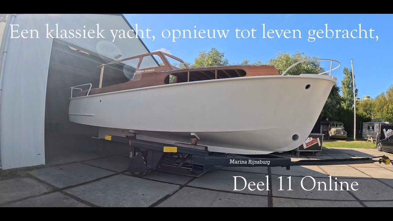 Klassieke Boot Restauratie: Mulder Super Favorite 950 AK uit 1961 - Primeren & Schuren 11
