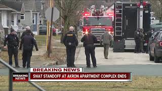 Akron police standoff at residence on Wilbeth Road ends