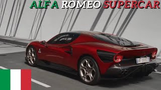 New 2024 Alfa Romeo 33 Stradale Supercar Review