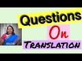 Conceptual questions on Translation | Class 12th | NEET BIOLOGY