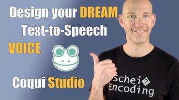 Voice design for Text-to-Speech with Coqui Studio