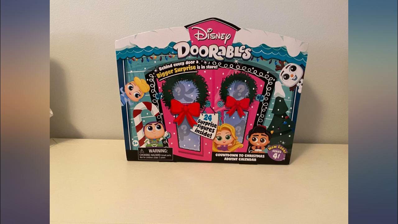 Disney Doorables Advent Calendar, 24 Pieces, by Just Play review YouTube