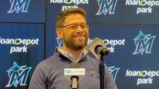 FULL PRESS CONFERENCE: Peter Bendix Takes Questions on 2025 Marlins, Offseason Plans
