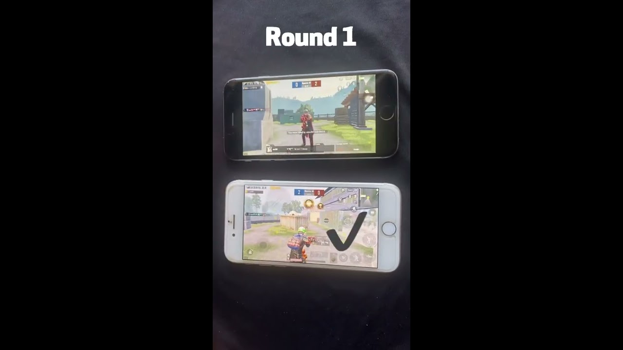 IPhone 6 Vs 7 PUBG FPS Comparison 20 40 TEST SHORTS