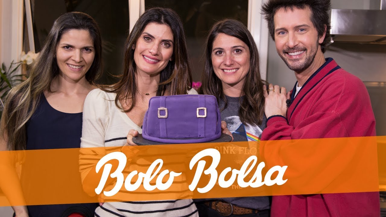 BOLO BOLSA COM ISABELLA, ARLINDO E CAMILA RECEITA DO BAKE OFF BRASIL