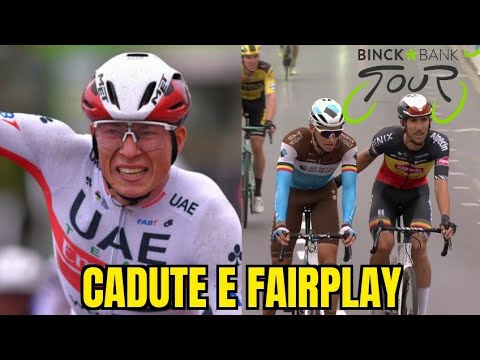 Video: Giro d'Italia 2017: Bob Jungels outsprints Nairo Quintana los yeej Theem 15 hauv Bergamo