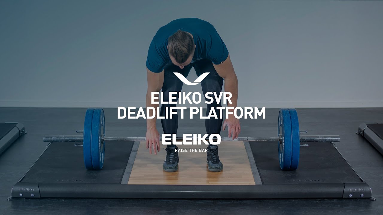 Eleiko SVR Deadlift Platform – Quiet and Compact Lifting 