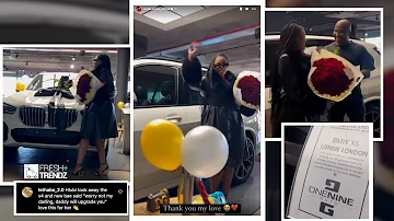 Londie London's New Man Buys Her Another BMW After Her Ex-Fiancé Hlubi Nkosi Took His Back