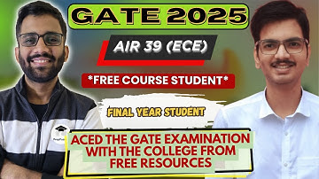 Interview with GATE Ranker || Abhishek || AIR 39 (ECE) ||  PrepFusion