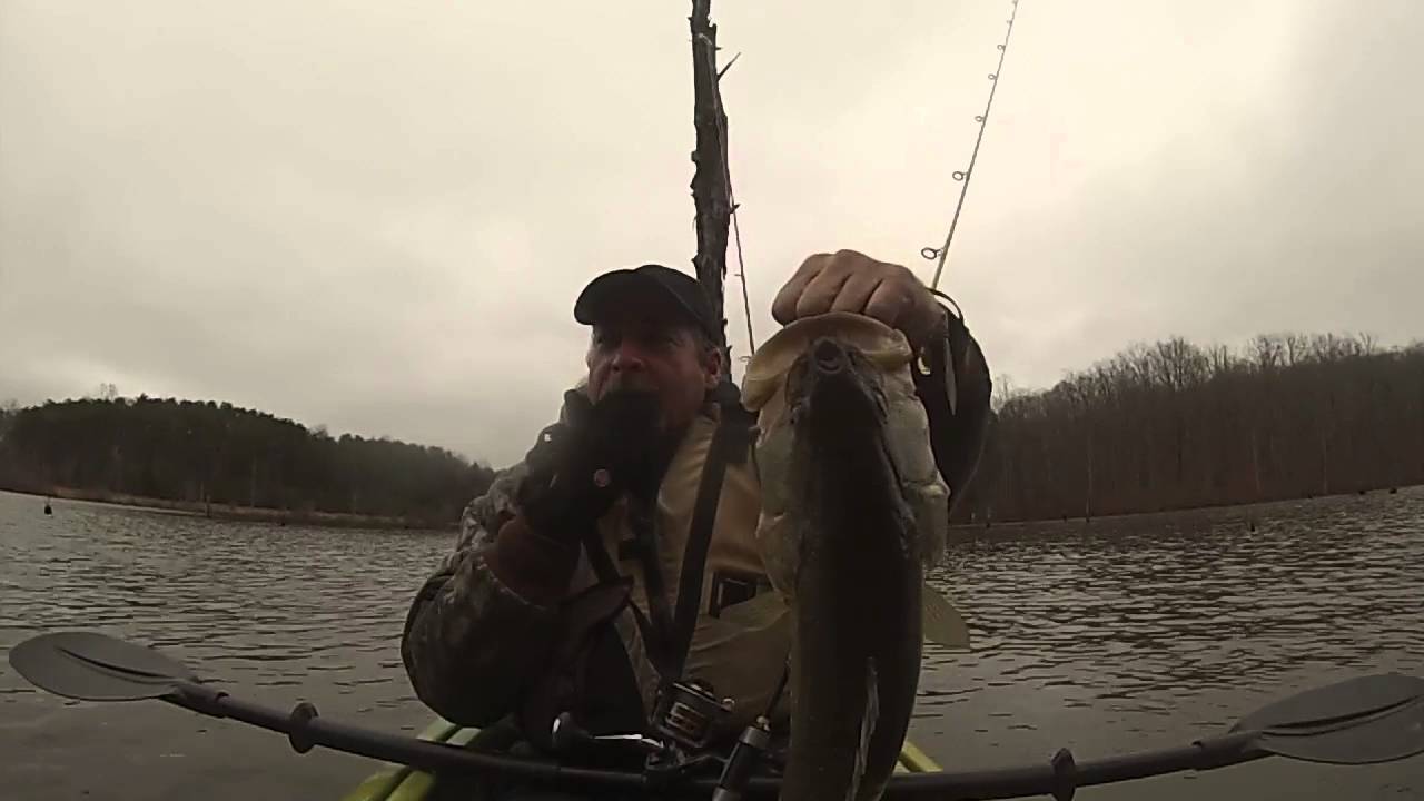 The Central Virginia Kayak Bass Anglers March Briery Creek 2016 YouTube