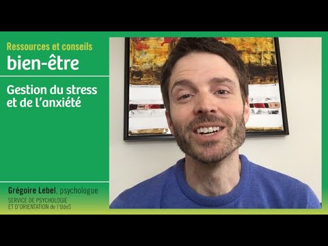 Vidéo: Gestion Et Stress