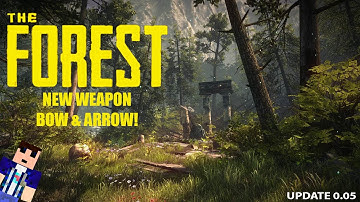 The Forest | NEW WEAPON! BOW & ARROW! (How to Craft a Bow & Arrow)
