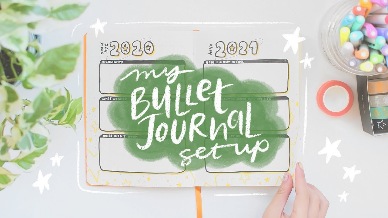 My 2020 Bullet Journal Set Up – Quick, Simple and Easy - Little Miss Rose