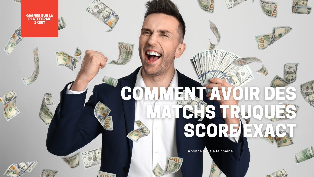 Comment avoir des matchs truqués et des score exact - YouTube