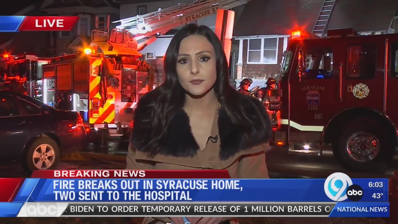 Two people displaced from home after early morning fire Live 6:00 a.m ...