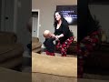 Baby mama dance with mommy and son