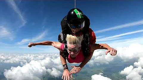 Susan Runyon - Tandem Skydive at Skydive Indianapo...