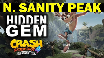 Level 2: N. Sanity Peak | Hidden Gem Location | Crash Bandicoot 4: It