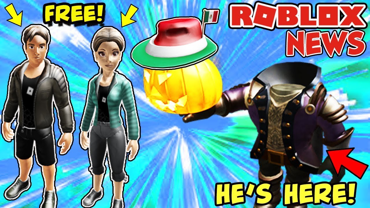 Roblox News Headless Horseman On Sale Limited Time Free Rthro Bundles Mexican Fedora Youtube - headless horseman roblox 2019