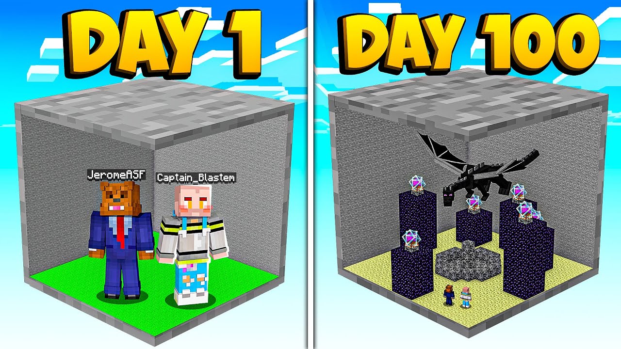 I Survived 100 Days In Minecraft Stoneblock 3 - YouTube