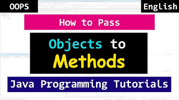 Passing Objects to Methods | Java Object Oriented Tutorials for Beginners