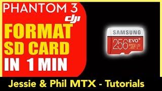 phantom 3 sd card format dji format sd card