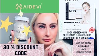 New AİDEVİ NMN21000 NMN High End Skin Care Supplement PR , 30% Discount Code !!!